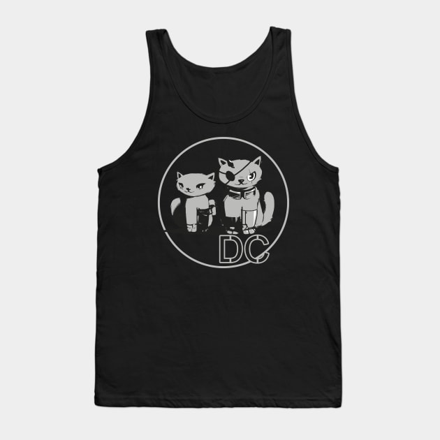 Diamond Cats Tank Top by Vyacheslav_Gluhov